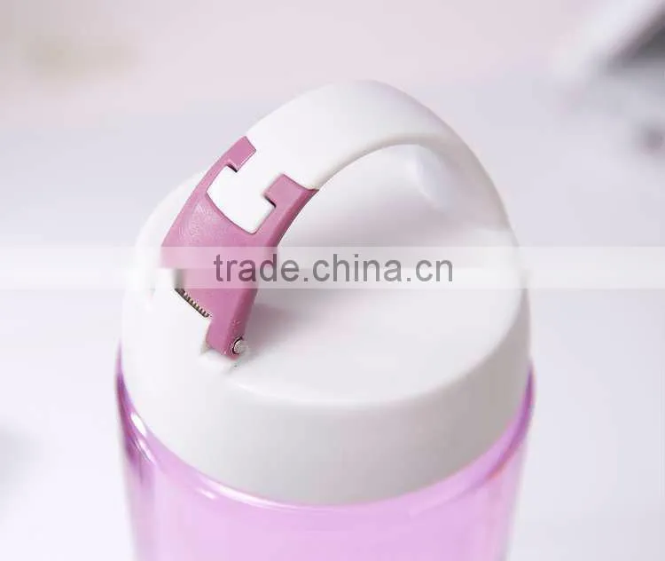 plastic water cup with lid, plastic bottle, sport bottle space bottle.600ml NO.8113