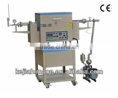Lab rotary tube furnace for Li-on battery cathode materials