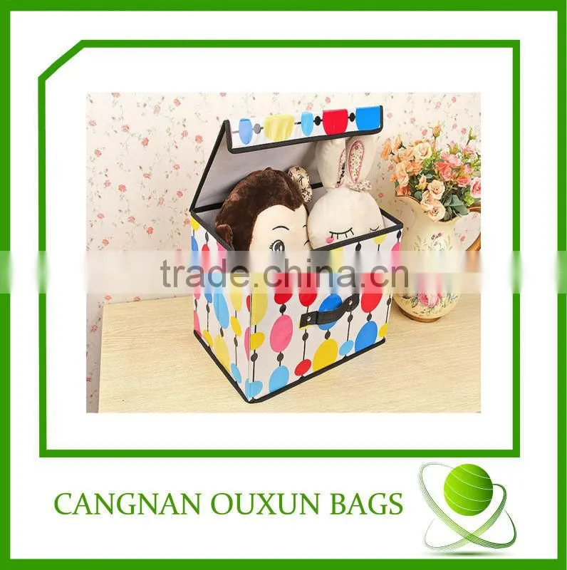 home use foldable storage non woven boxes