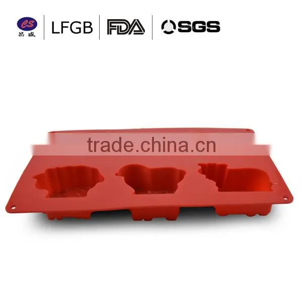 With stock! factory price and professional customized sheep shape silicone cake mould