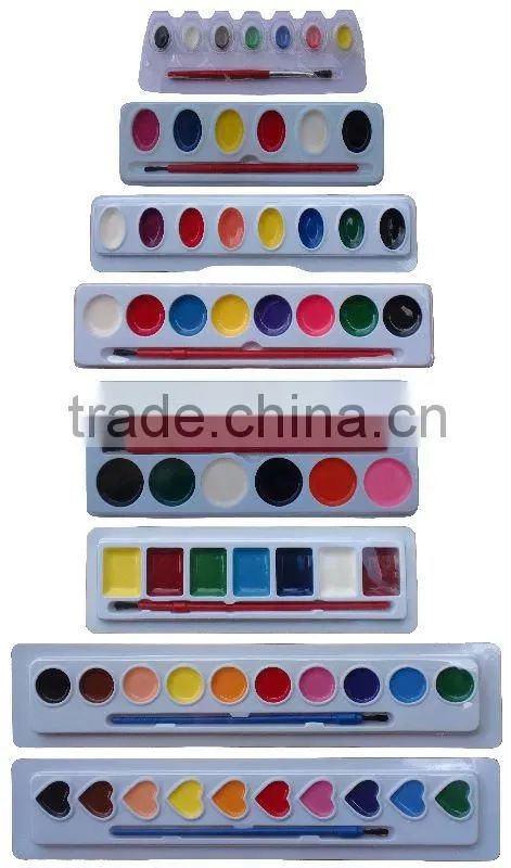 high quality non-toxic water color for kids passed ASTMD-4236 & EN-71 testing standard