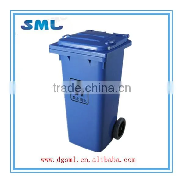 custom small plastic waste bins / plastic waste bin mold design and manufacturing process