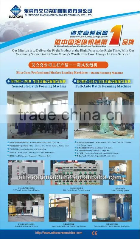 Hot Sale ! Manual Vertical Foam/ Sponge Cutting Machine ECMT-110