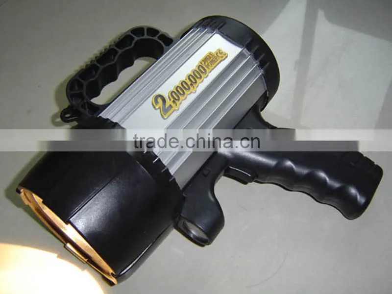 Promotional H3+8LED 2 in 1 rechargeable spotlight with special color