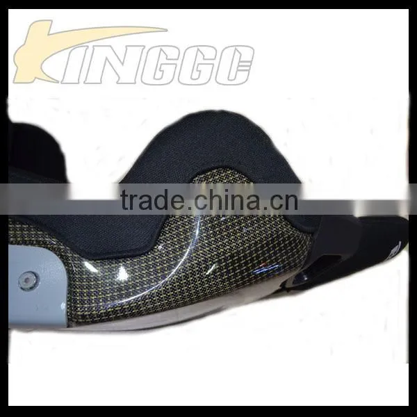 Black Carbon Fiber Universal Safty Seat For Racing Car