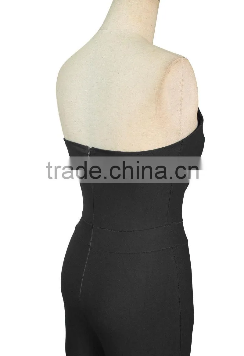 New Office Ladies Clubwear V Neck Playsuit Bodycon Party Women Jumpsuits Rompers