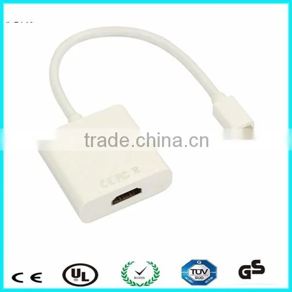 Support 4K active mini dp to hdmi converter for HDTV