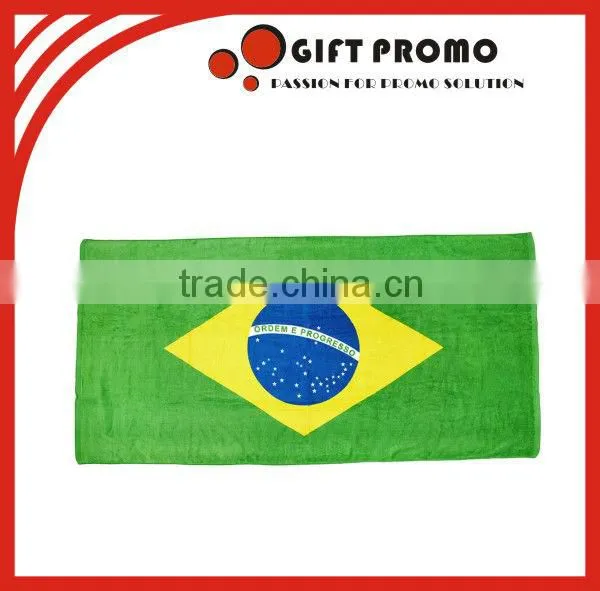 Custom Cotton Or Microfiber Beach Towel