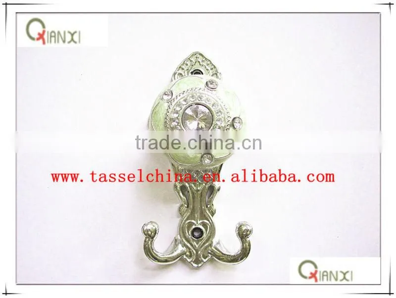 Plastic tieback holders for curtains, magnetic curtain hook with beautiful design