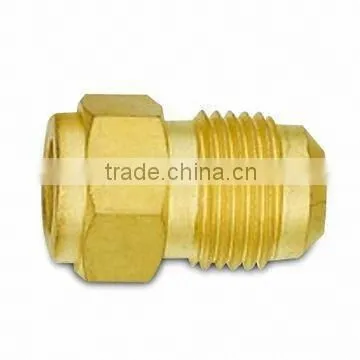 hexagonal flange Brass Nut