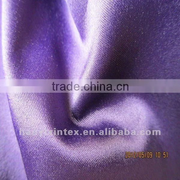 Polyester Spandex Satin For Nighty Dress
