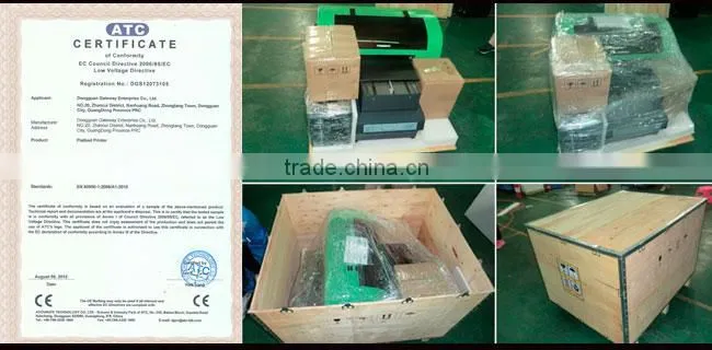 CALCA DFP1800UV Small Size LED UV Flatbed Printer