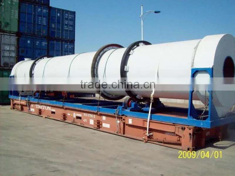 High humidity material rotary dryer for drying biological materials