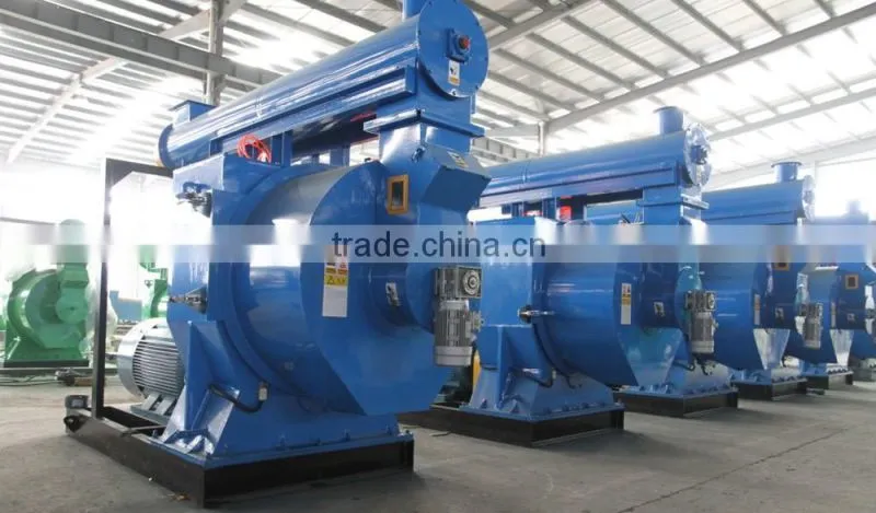 rotary drum dryer machine for biomass fuel with hot air heater