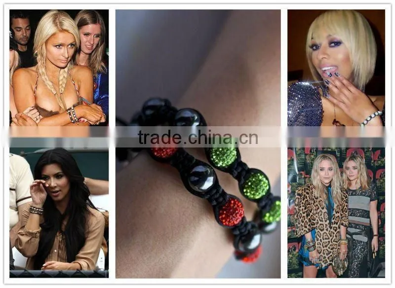 GZKJL-BL0183 Silver Beaded Bracelet Vintage Charm 3x Leather Wrap Bracelet