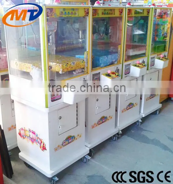 Kids coin operated Toy gift claw crane machine toys machine