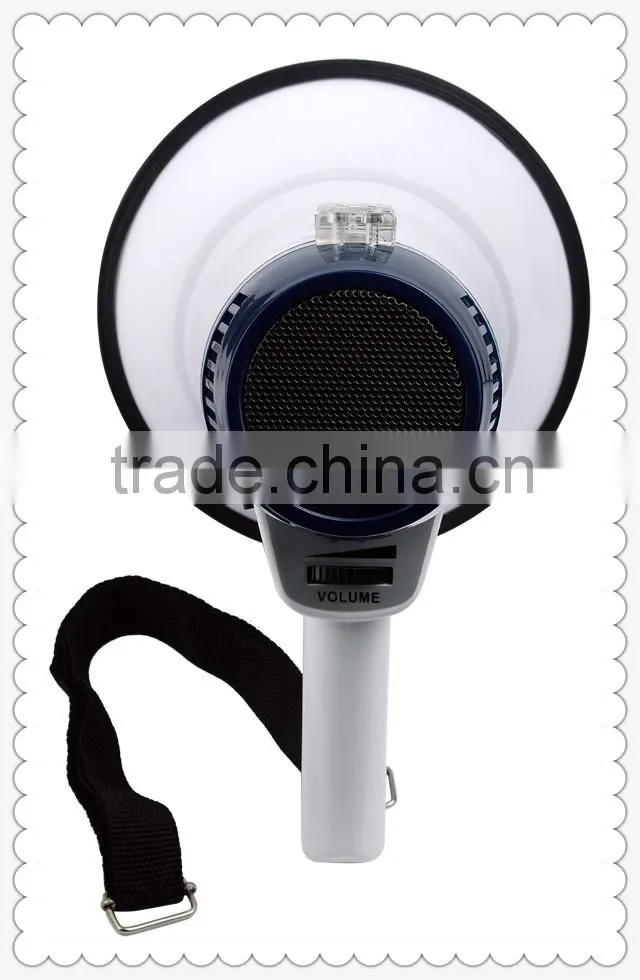 plastic loud speakers with talk& siren switch
