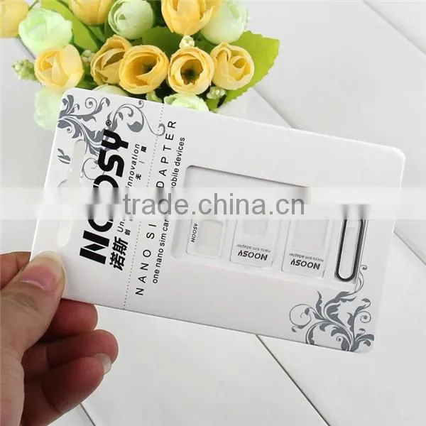 Modern best selling for nano sim and micro sim card adapter