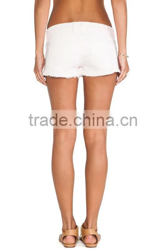 Ladies jeans running shorts