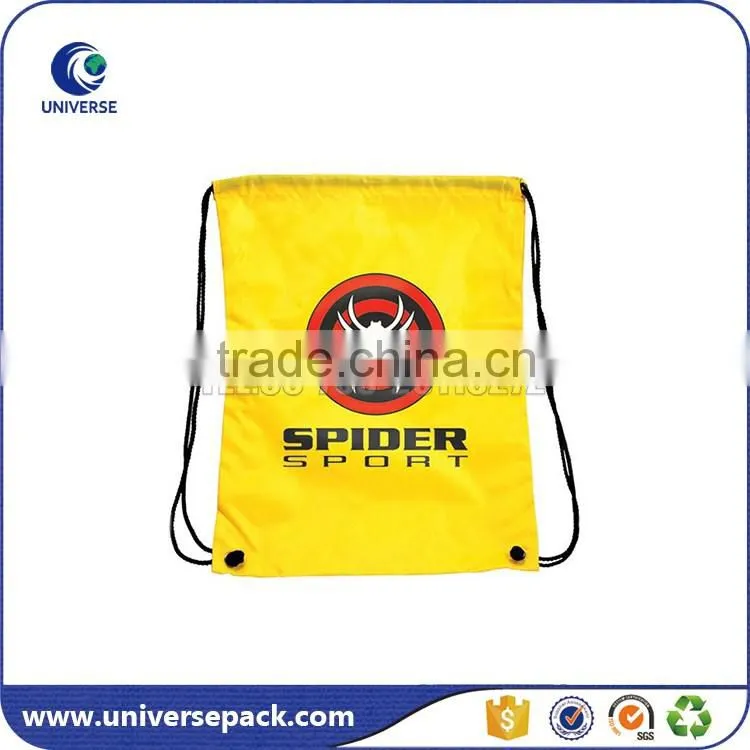 China Supplier wholesale nylon eco bag with drawstring