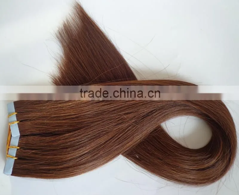 100% remy human hair no short hair inside double drawn hair extensions