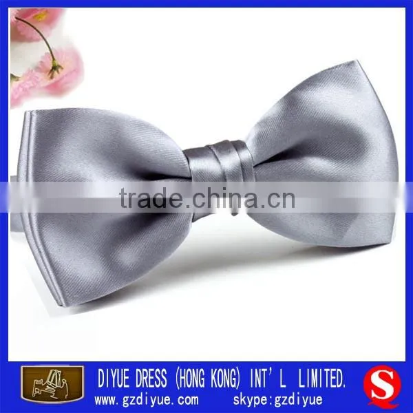 Handmade golden polyester bow ties for men