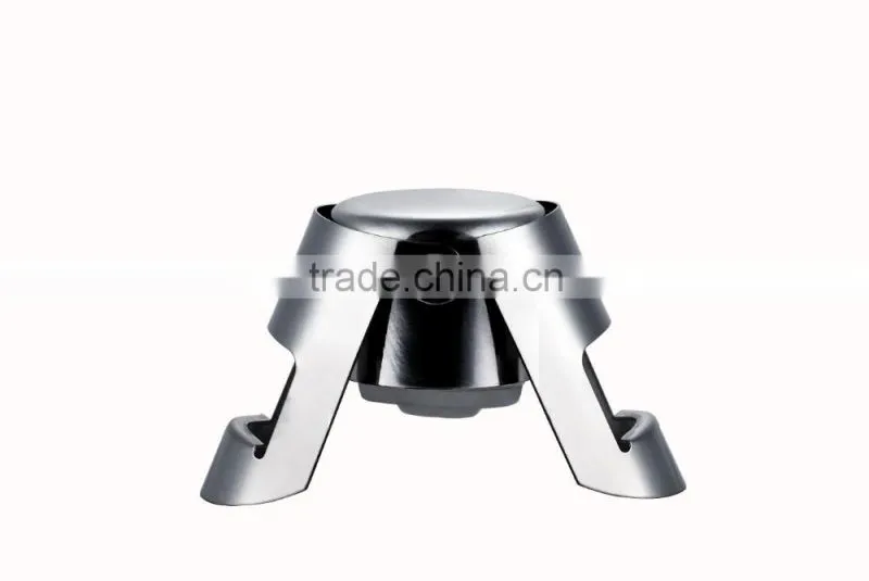 stainless steel champagne wine bottle stopper