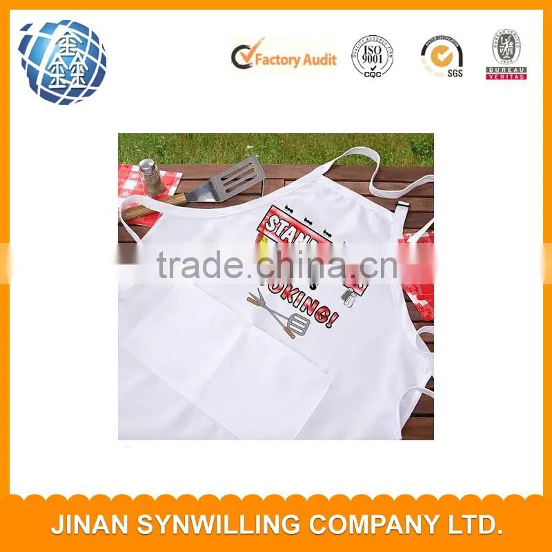 Customized new design funny cooking wholesale custom kitchen apron
