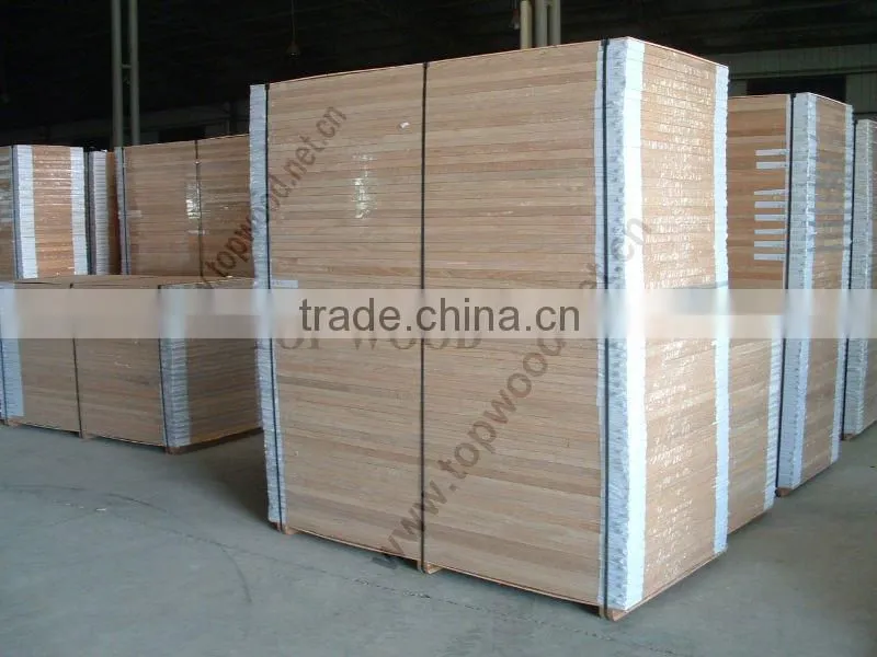 Good quality molded teak HDF door skin TWDS-123