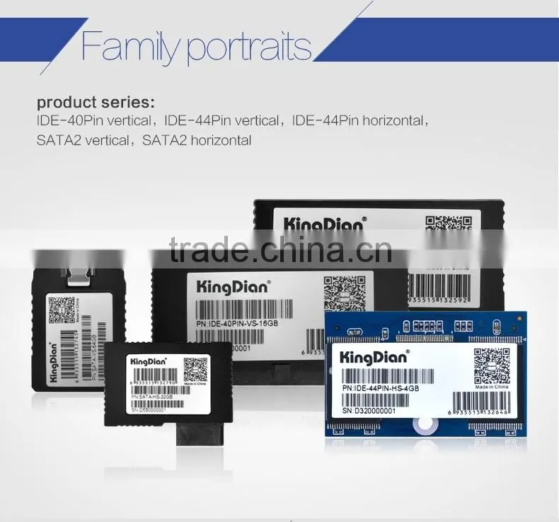 KingDian ssd drives Industrial Horizonta DOM Disk on Module 8gb IDE for Desktop/Laptop
