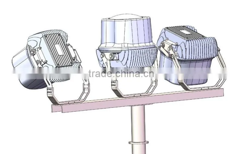 2016 Super Quality CE SAA Approved DALI Dimmable IP65 outdoor led street light 150w