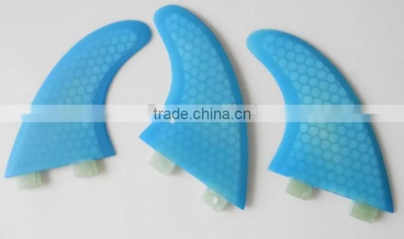 2015 new style honeycomb fiberglass surfboard fin/fin tube