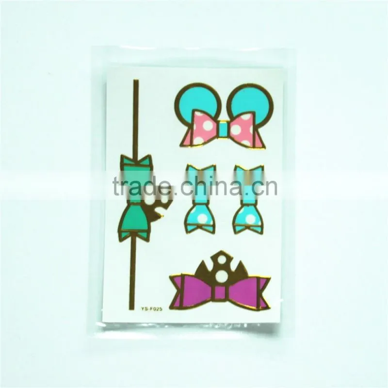 water transfer sticker hair tattoo sticker