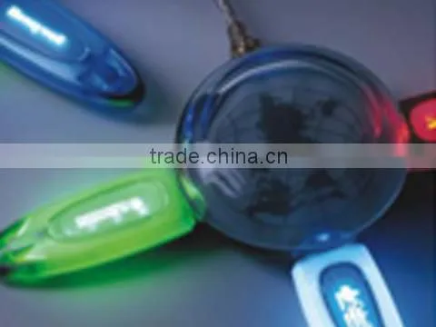 Promotion gift usb flash driver with led light 128MB to 64GB,with real capacity
