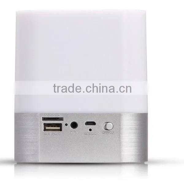 led lamp with bluetooth speaker with Alarm clock