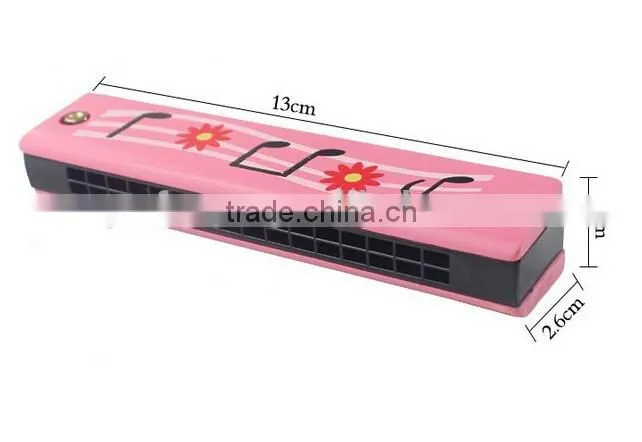 16 hole mini chromatic harmonica