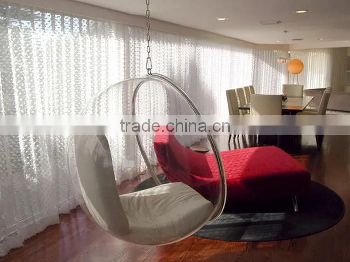 Eero Aarnio acrylic transparent hanging swing ball chair