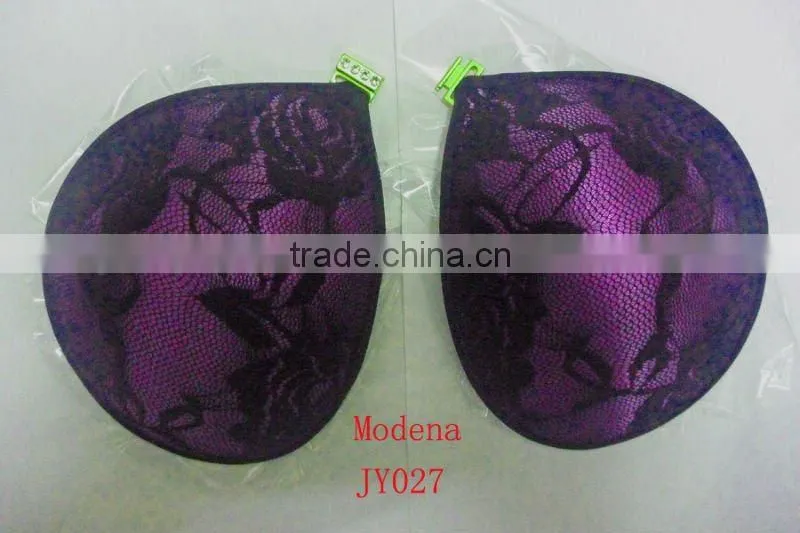 Super light fabric bra with glue with sexy lace cover/Sexy Invisiable strapless & backless cloth silicone bra