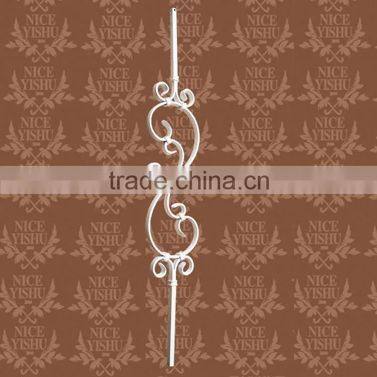 Wrought Iron Parts for Staircase Fence Railings with Scrolls