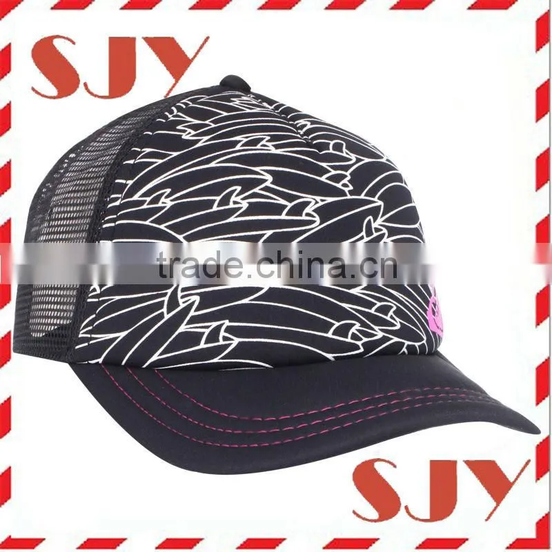 custom trucker hat screen printing camo mens fashion caps