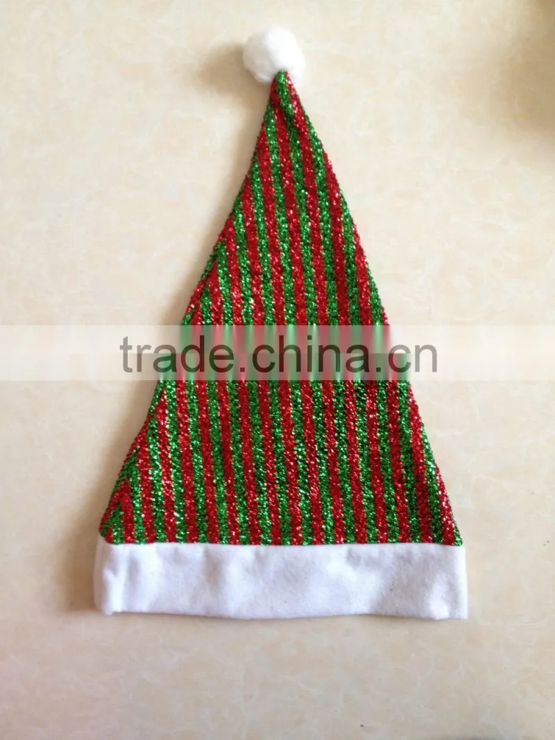good design snow pattern red christmas santa hat