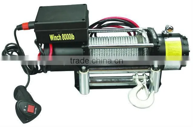 Torin BigRed 8000IBS Electric Winch 12V
