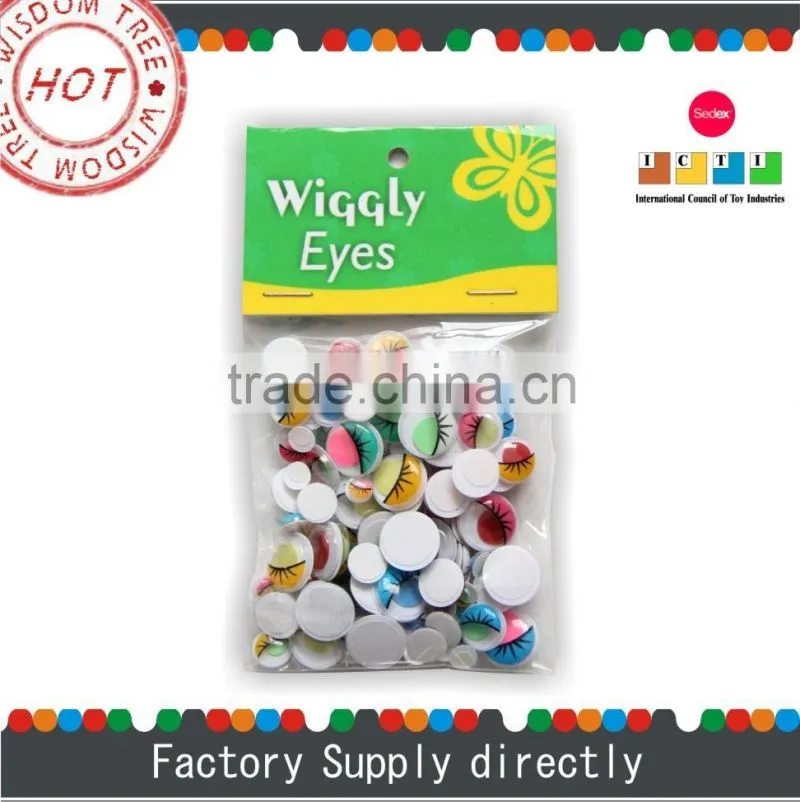 Most Popular Cheap Colorful Safety Wiggly Fake Eyes