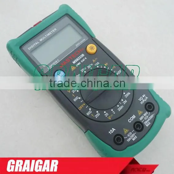 Mastech MS8233B Digital Multimeter AC Voltage Detector