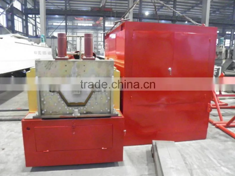 Profession screw joint k type arch roof roll forming machine
