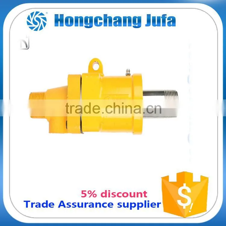 Double ball bearing casting iron 40a swivel joint for rotating drum