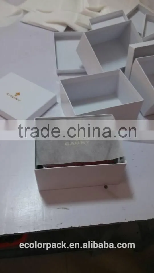 Custom logo Laquer MDF Woodgrained Wooden Watch box