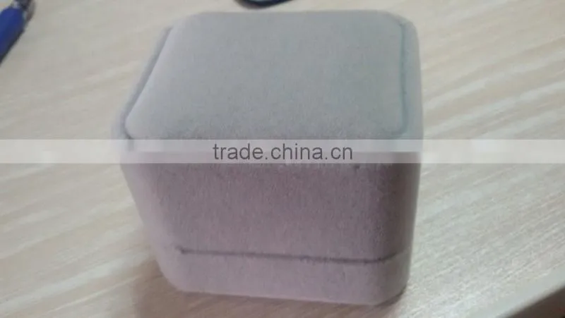 Best quality for the beauty top grade velvet jewelry ring box