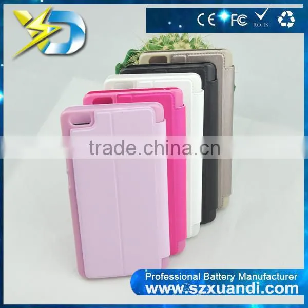 Fancy design colorful leather mobile cover case made in China