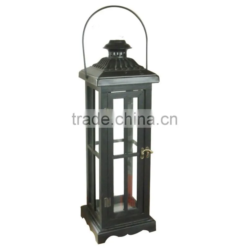 large decorative lanterns black candle holder